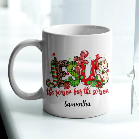 Jesus ist der Grund für Weihnachten der Saison Kaffeetasse