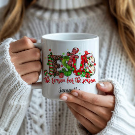 Jesus ist der Grund für Weihnachten der Saison Kaffeetasse