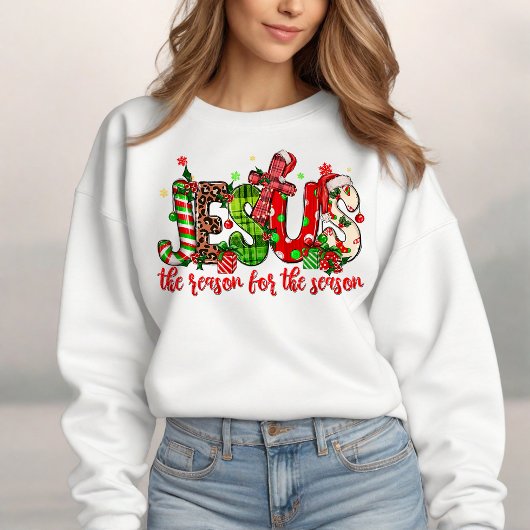 Jesus ist der Grund für Weihnachten der Saison Sweatshirt