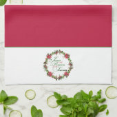 Jesus ist der Grund Geschirrtuch (Gefaltet)