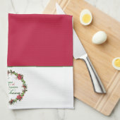 Jesus ist der Grund Geschirrtuch (Viertel Falte)