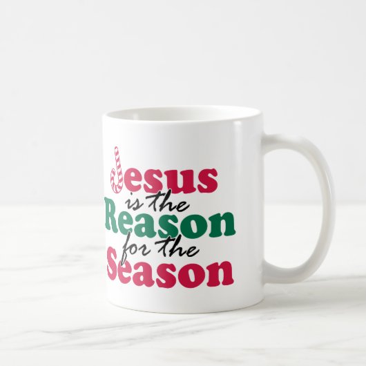 Jesus ist der Grund Kaffeetasse (Rechts)