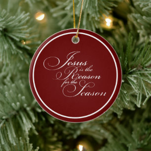Jesus ist der Grund Keramik-Ornament Keramik Ornament