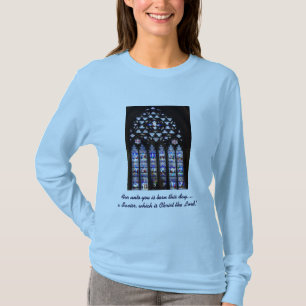 'Jesus ist der Grund ...... " Ladys's Long Sleeve T-Shirt