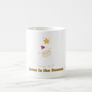 Jesus ist der Grund Lamm-Star-Tasse Kaffeetasse