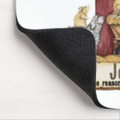 Jesus ist der Grund - Mousepad (Ecke)