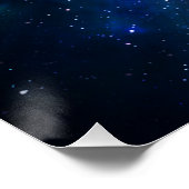 Jesus ist der Grund Poster Weihnachtskrippe (Ecke)