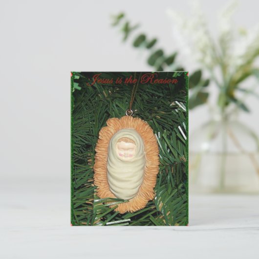 Jesus ist der Grund Postkarte (Stehend Vorderseite)