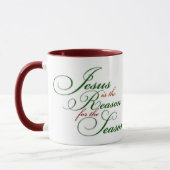 Jesus ist der Grund Tasse (Links)