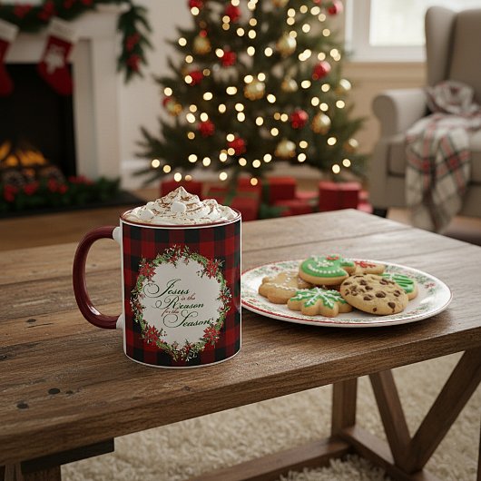 Jesus ist der Grund Tasse