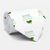 Jesus ist der Grund während der Jahreszeit Krawatte (Gerollt)