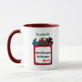 Jesus ist der Grund, Weihnachten individualisieren Tasse (Links)