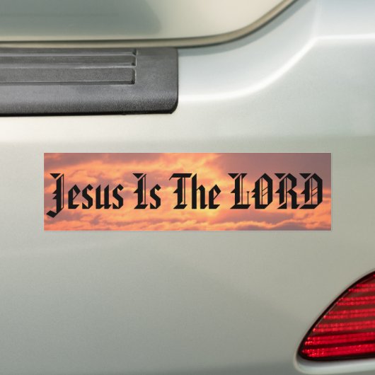 Jesus ist der Herr Autoaufkleber (Auf Auto)