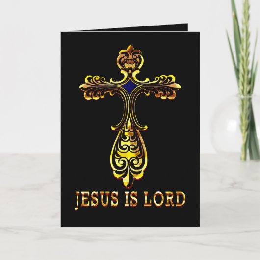 Jesus ist der Herr Einladung (Vorderseite)