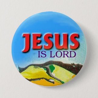 Jesus ist der Herr-Knopf Button