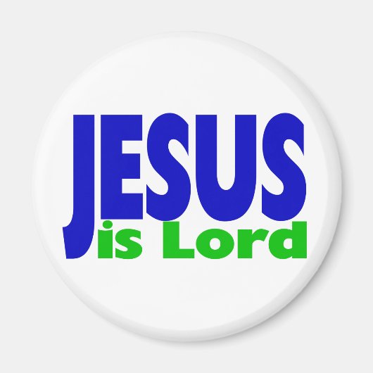 Jesus ist der Herr Magnet (Vorne)