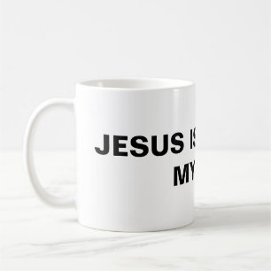 "Jesus ist der Herr meines Lebens" klassische Tass Kaffeetasse