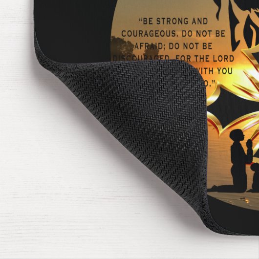 Jesus ist der Herr Mousepad (Ecke)