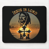 Jesus ist der Herr Mousepad (Vorne)