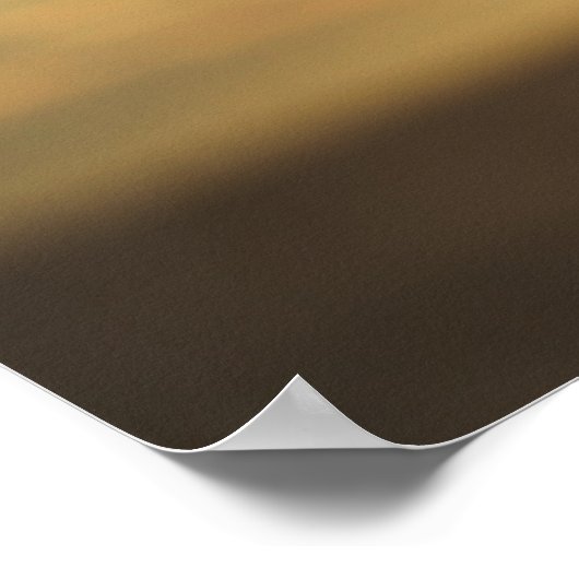 Jesus ist der Herr Poster (Ecke)