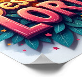 Jesus ist der Herr Poster (Ecke)