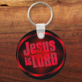 Jesus ist der Herr Schlüsselanhänger (Vorderseite)