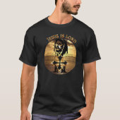 Jesus ist der Herr T-Shirt (Vorderseite)