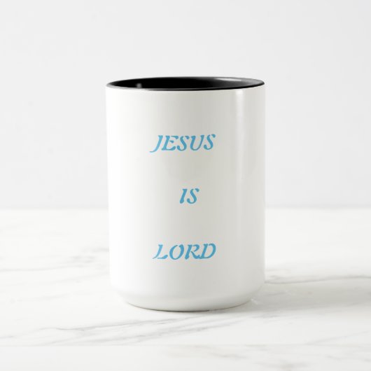 Jesus ist der Herr Tasse (Zentrum)