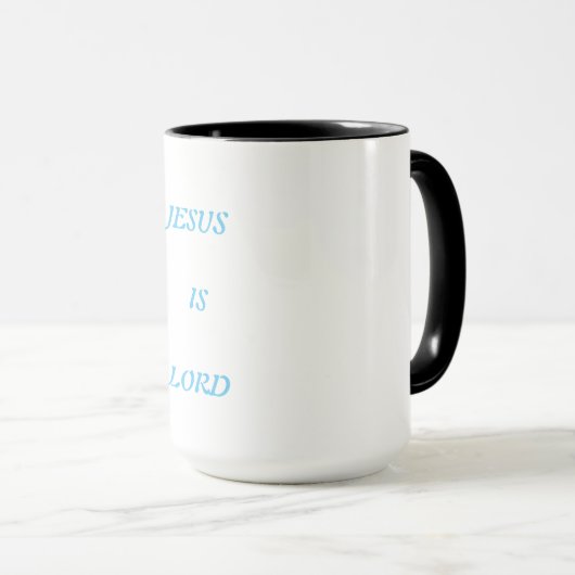Jesus ist der Herr Tasse (VorderseiteRechts)