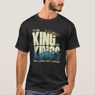 Jesus ist der König der Könige Kreuzkronen T-Shirt
