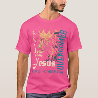 Jesus ist der König Löwe der Judah Bible Faith Gra T-Shirt