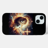 Jesus ist der Löwe und das Lamm Case-Mate iPhone Hülle (Rückseite (Horizontal))