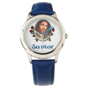 Jesus ist der Retter Armbanduhr