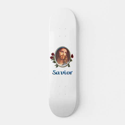 Jesus ist der Retter Skateboard (Vorne)