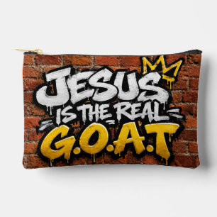 Jesus ist der wahre G.O.A.T Zubehörtasche