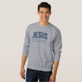 JESUS ist der Weg - Christlich Sweatshirt (Vorne ganz)