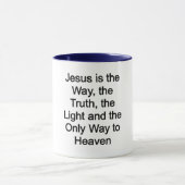 Jesus ist der Weg Tasse (Zentrum)
