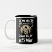 Jesus ist der Weg, Weihnachten Funny Faith Religio Zweifarbige Tasse (Links)