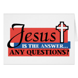 Jesus ist die Antwort