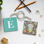 Jesus ist die Art und Weise inspirierende Christli Schlüsselanhänger