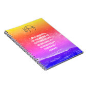 Jesus ist die Art, wie Spiral Foto Notebook Notizblock (Rechte Seite)