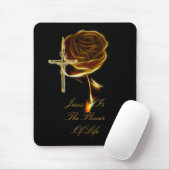JESUS IST DIE BLUME DES LEBENS MOUSEPAD (Mit Mouse)