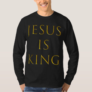 Jesus ist die Christliche Religion des antiken Gol T-Shirt
