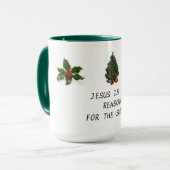 Jesus ist die Grund-Tasse Tasse (Vorderseite Links)