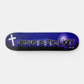 Jesus ist die helle Skateboardplattform Skateboard (Horizontal)
