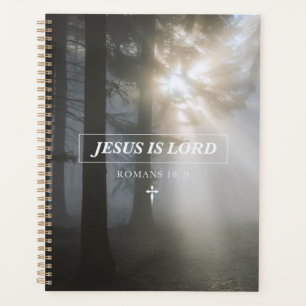 Jesus ist die LORD Römer 10:9 Christliche Bibelver Planer