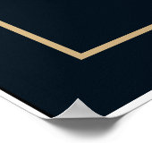 Jesus ist die Lösung Poster (Ecke)