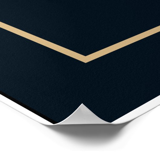 Jesus ist die Lösung Poster (Ecke)