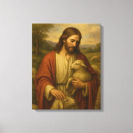 Jesus ist die Shephard #4™ LDS Wall Art Leinwand
