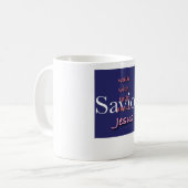 Jesus ist die Tasse des Erretters (Vorderseite Links)